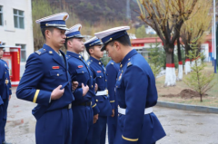 昌都市森林消防支队江达中队有序开