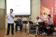 传统京剧进社区 张韵流芳强风骨