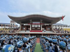 青春激扬丨桂阳一中2024级新生军训硕