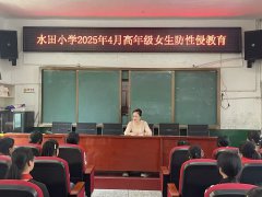 龙山县水田坝镇中心小学开展法制教
