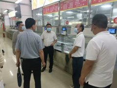郾城中学全力配合食品安全检查
