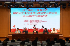 漯河市中小学体育与健康教研活动在