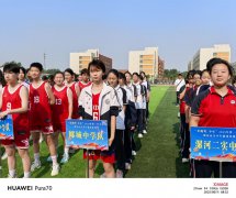 郾城中学女篮闪耀漯河市