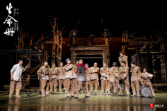 陕西财经职业技术学院师生在国庆前